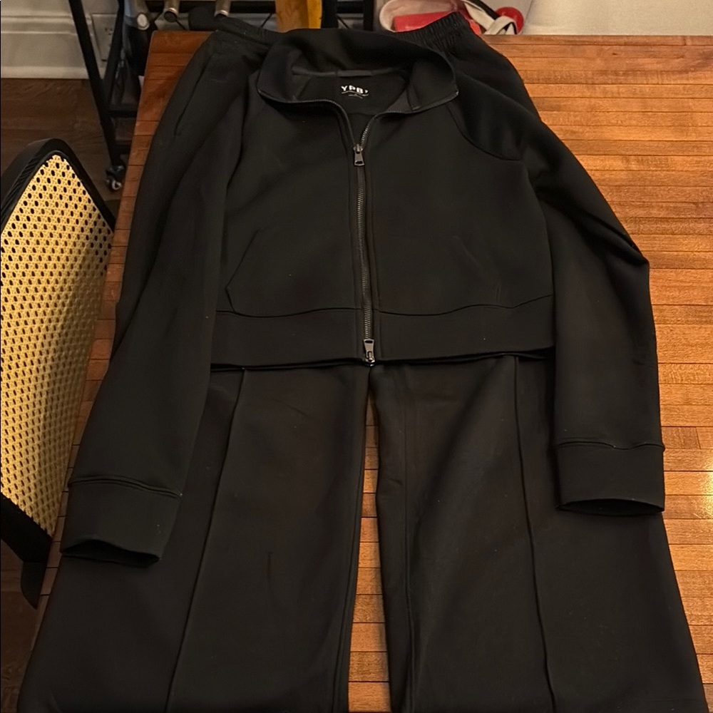 Abercrombie & Fitch Black Track Pants & Joggers